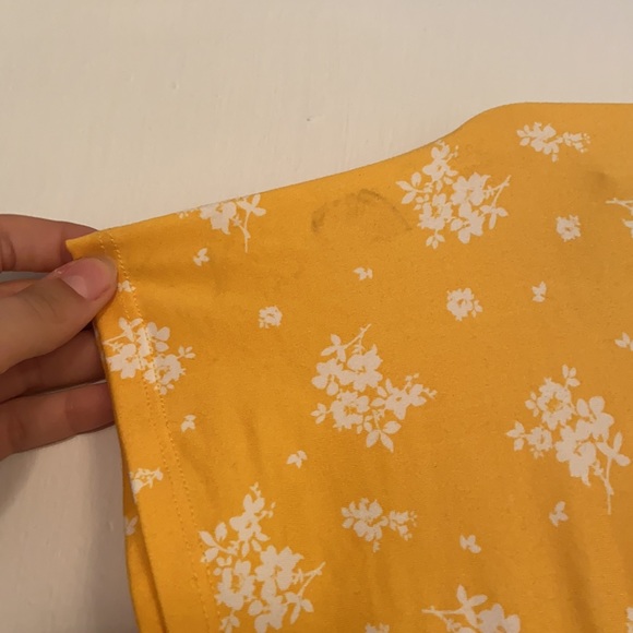 Urban outfitters yellow patterned sundress size s - Picture 3 of 4